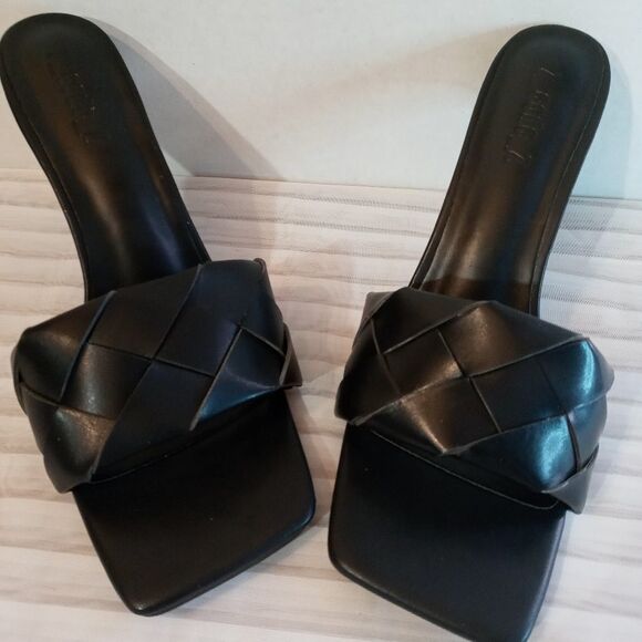 Asos Z_code_Z Exclusive Raw Vegan Woven Mule sz 8 - Picture 2 of 7